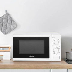 Simfer 20 Lt Mekanik Mikrodalga Fırın 700W Beyaz