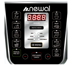 Newal 6 Lt Kapasiteli İç Hazne 15 Akıllı Pişirme Modlu Çok Fonksiyonlu Pişirici