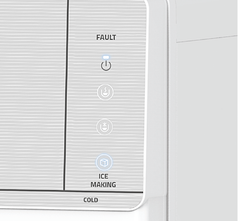 Newal Buz Makineli Dokunmatik Panel Su Sebili Beyaz