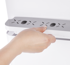 Newal Buz Makineli Dokunmatik Panel Üstten Damacanalı Su Sebili Siyah