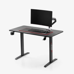 XDrive Rüzgar Oyuncu Masası Siyah 140x60 Cm