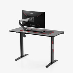 XDrive Rüzgar Oyuncu Masası Siyah 140x60 Cm