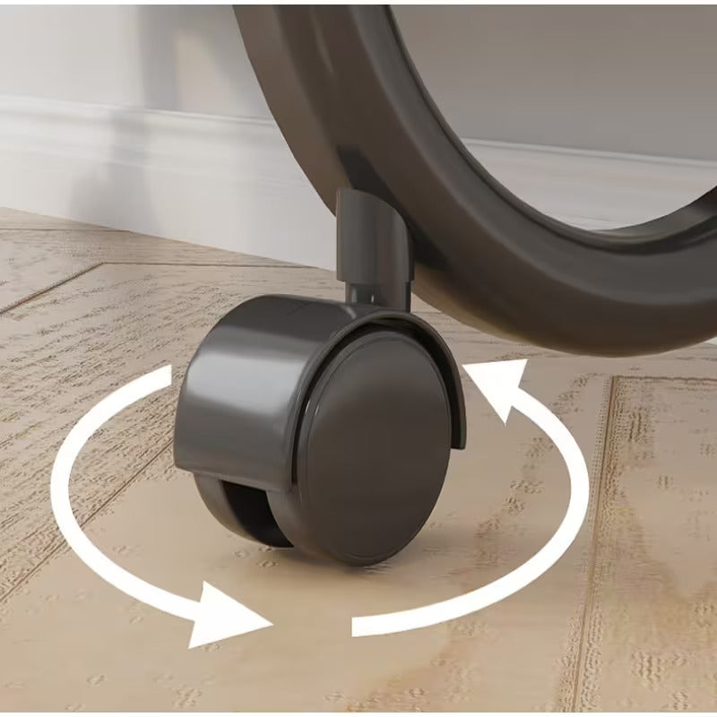 Kumaş Raflı Tekerlekli Ayakkabı Rafı 57 cm