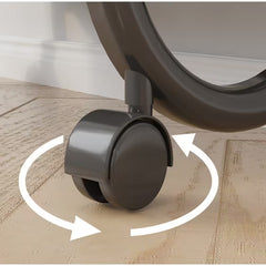 Kumaş Raflı Tekerlekli Ayakkabı Rafı 57 cm