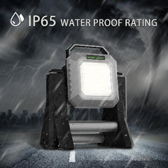 Taşınabilir Projektör USB Şarjlı Tripotlu LED Çalışma Lambası