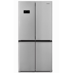 Sharp 588 Lt Advanced NoFrost Gardrop Tipi Buzdolabı Silver