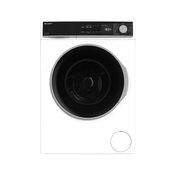 Sharp 8 kg 1400 Devir Çamaşır Kurutma Makinesi Beyaz