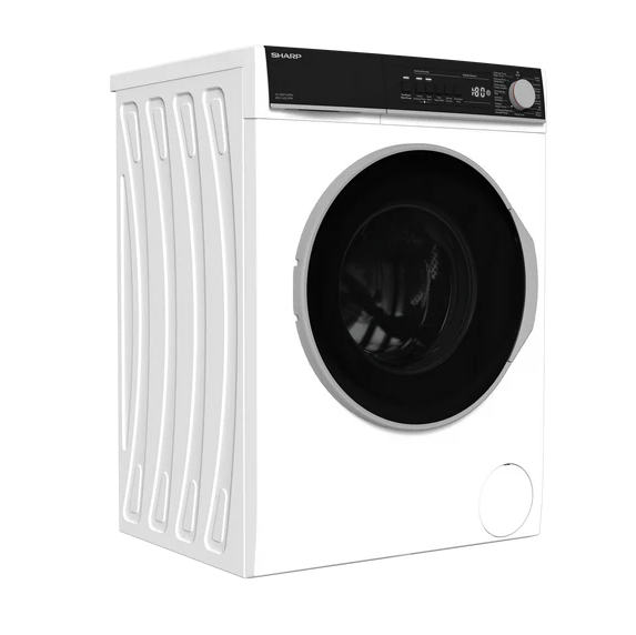 Sharp 8 kg 1400 Devir Çamaşır Kurutma Makinesi Beyaz