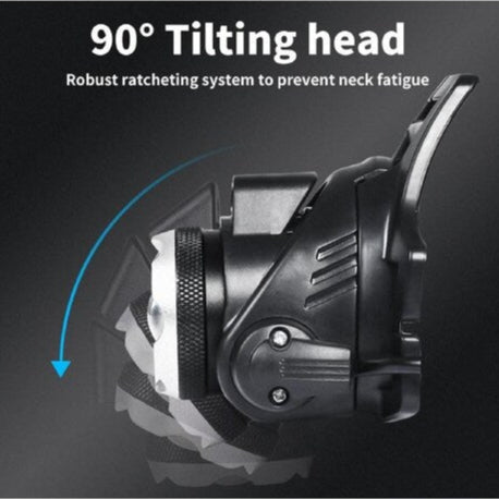 USB Şarj Edilebilir 3 Aydınlatma Modlu Kafa Feneri Lambası