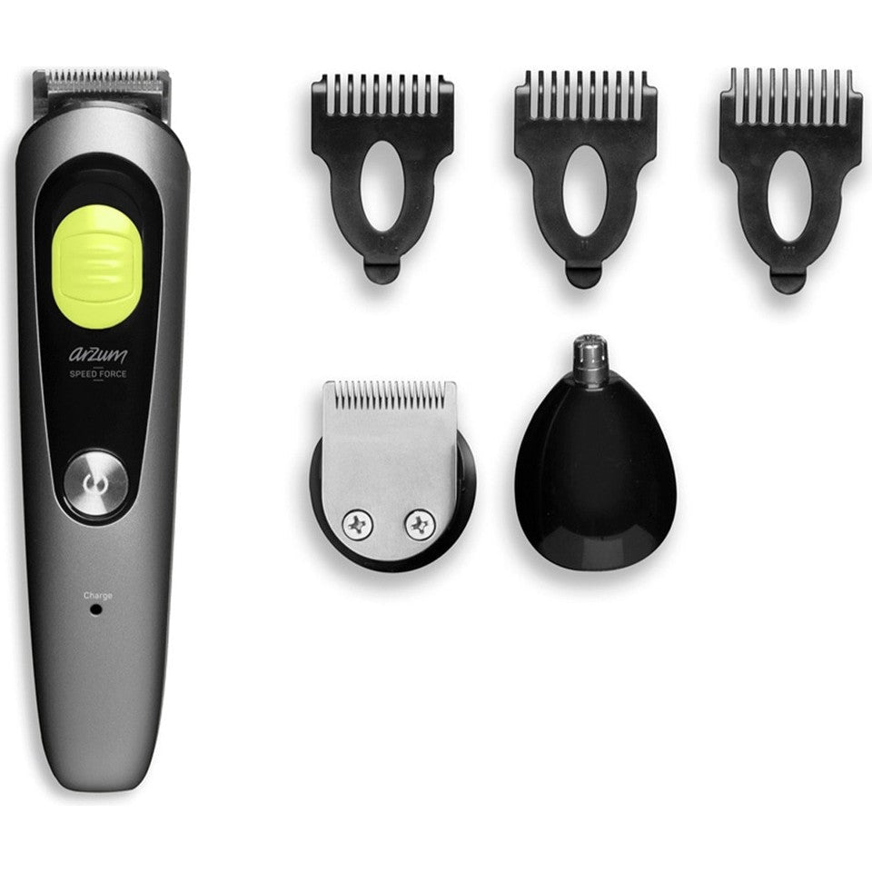 Arzum Speed Force 5 i 1 Arada Erkek Bakım Seti Gri