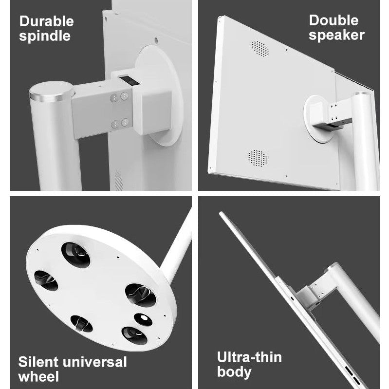 HakoPro 32'' Android Taşınabilir Kablosuz Şarjlı TV Led Ekran Tablet