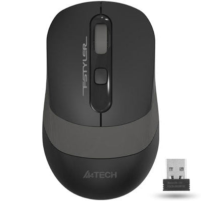 A4Tech 2000 Dpi Kablosuz Mouse Gri