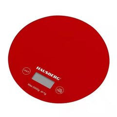 Hausberg Max 5 Kg Mutfak Terazisi Kırmızı