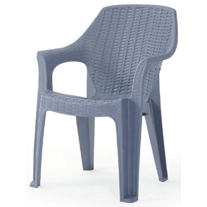 Heniver Babel Rattan Sandalye Antrasit