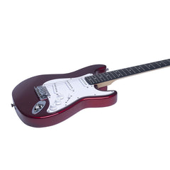 EKO ST100 3/4 Kavak Gövde Elektro Gitar Krom Kırmızı