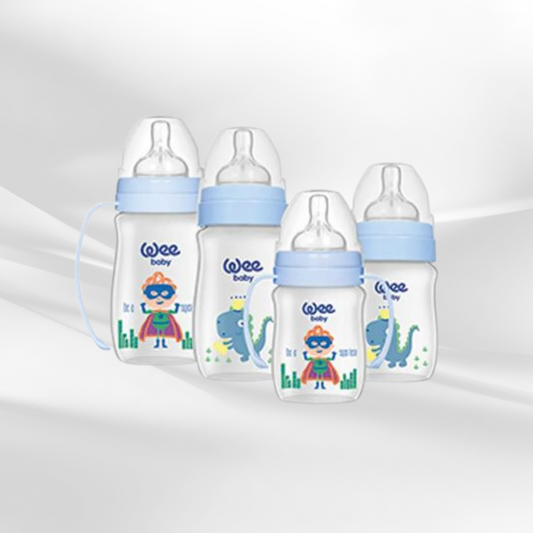 Wee Baby Yenidoğan Başlangıç Biberon Seti Mavi