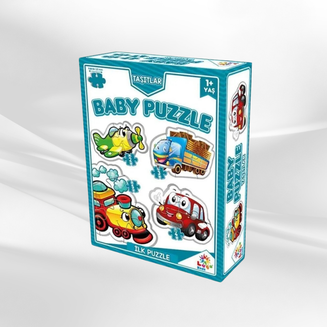 Laço Kids Taşıtlar Baby Puzzle Yap Boz