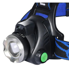 USB Şarj Edilebilir 3 Aydınlatma Modlu Kafa Feneri Lambası