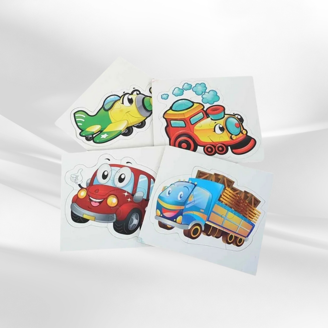 Laço Kids Taşıtlar Baby Puzzle Yap Boz