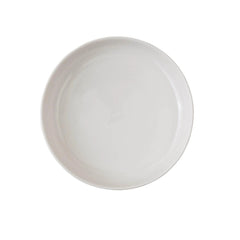 Çok Amaçlı Büyük Boy 34 cm Porselen Sunum Tabağı Kase Beyaz