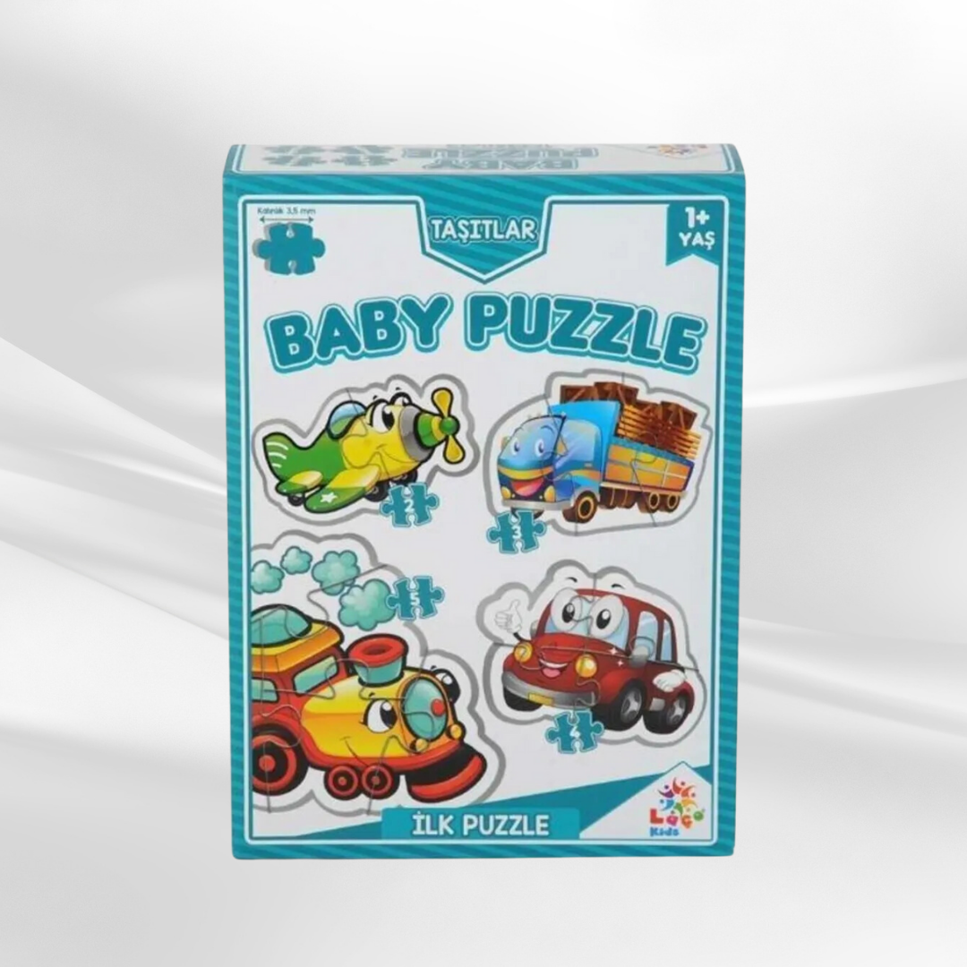 Laço Kids Taşıtlar Baby Puzzle Yap Boz