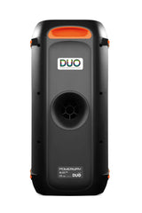 Powerway Duo XL Taşınabilir Mikrofonlu Led Işıklı 20x2 W Karaoke Ses Kayıt Bluetooth Hoparlör
