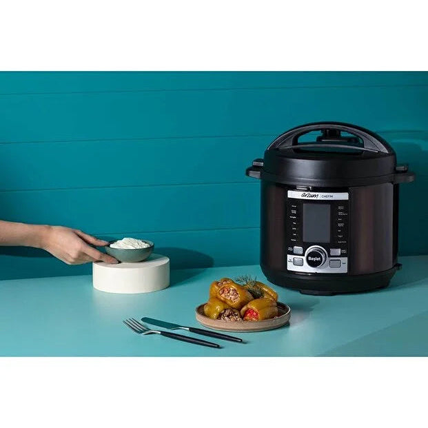 Arzum Chefim 6 Lt 1000 W Çok Amaçlı Basınçlı Pişirici Siyah