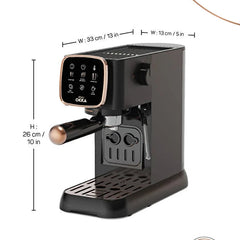 Arzum Okka Espresso Solo Yarı Otomatik Espresso Makinesi Krom