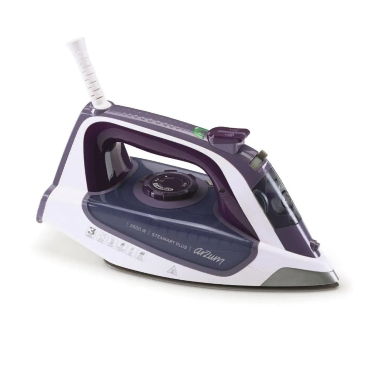 Arzum Steamart Plus Seramik Tabanlı Ütü Mor