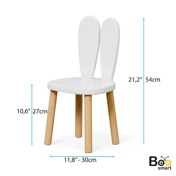 Bee Smart Safir Meşe 2 Sandalyeli Aktivite Masa Takımı