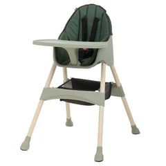 Duux Omega Sepetli Çıkarılabilir Tepsili Mama Sandalyesi Yeşil