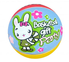 Meik No3 Tavşan Desenli Mini Basketbol Topu