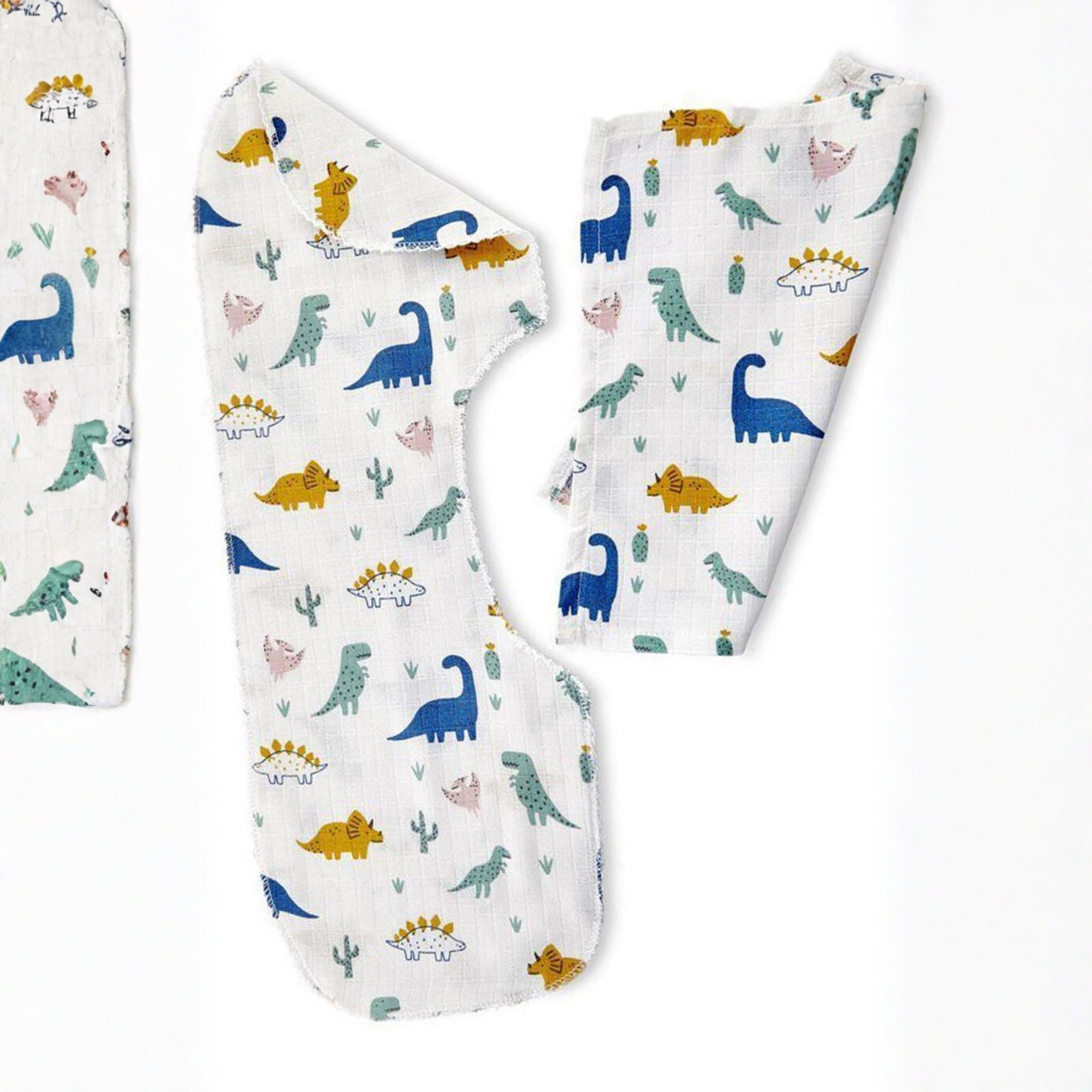 Babyjem Müslin Omuz Örtüsü Ve Ağız Mendil Dino 22x57 Cm