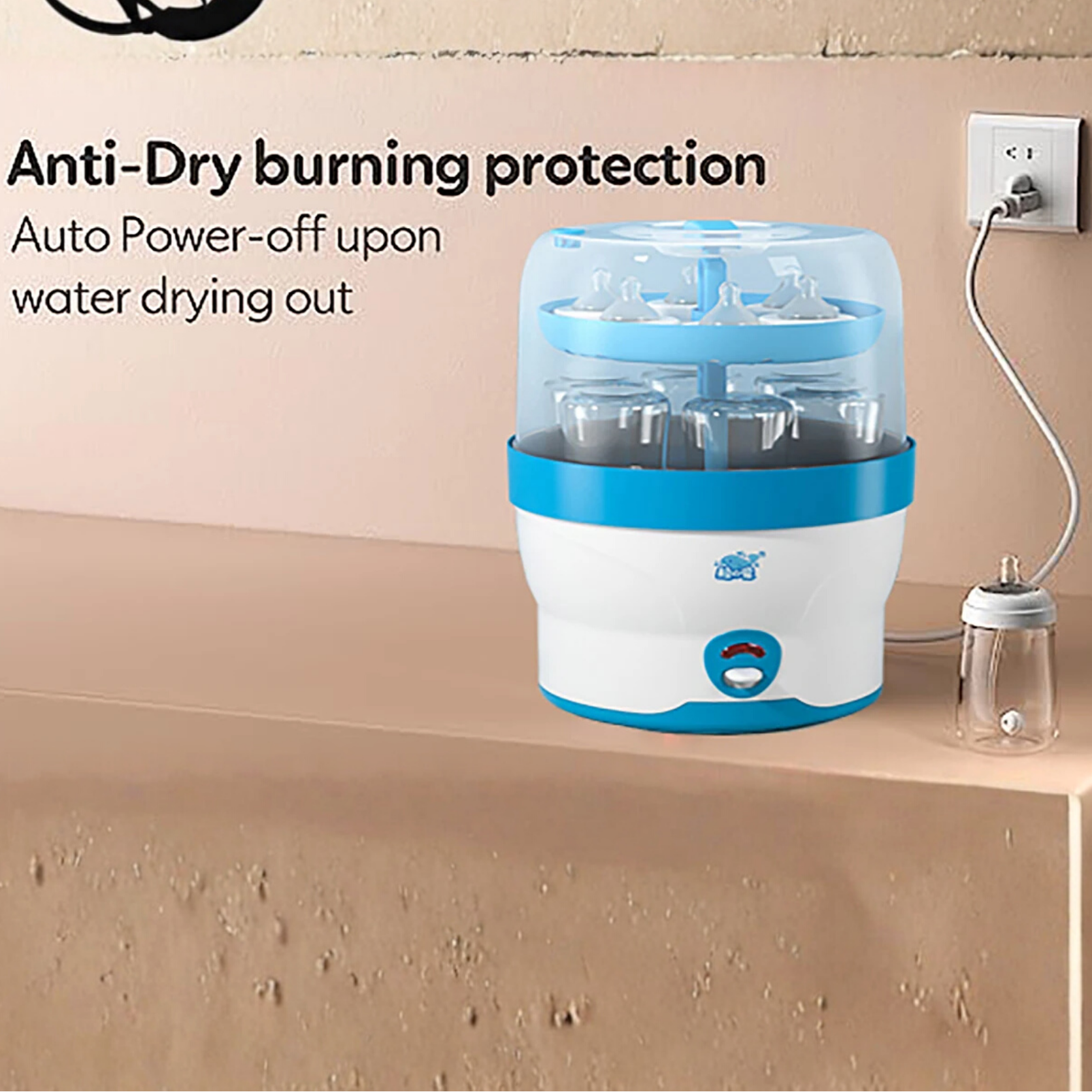 Jinzia Buharlı Bebek Biberon Sterilizatörü