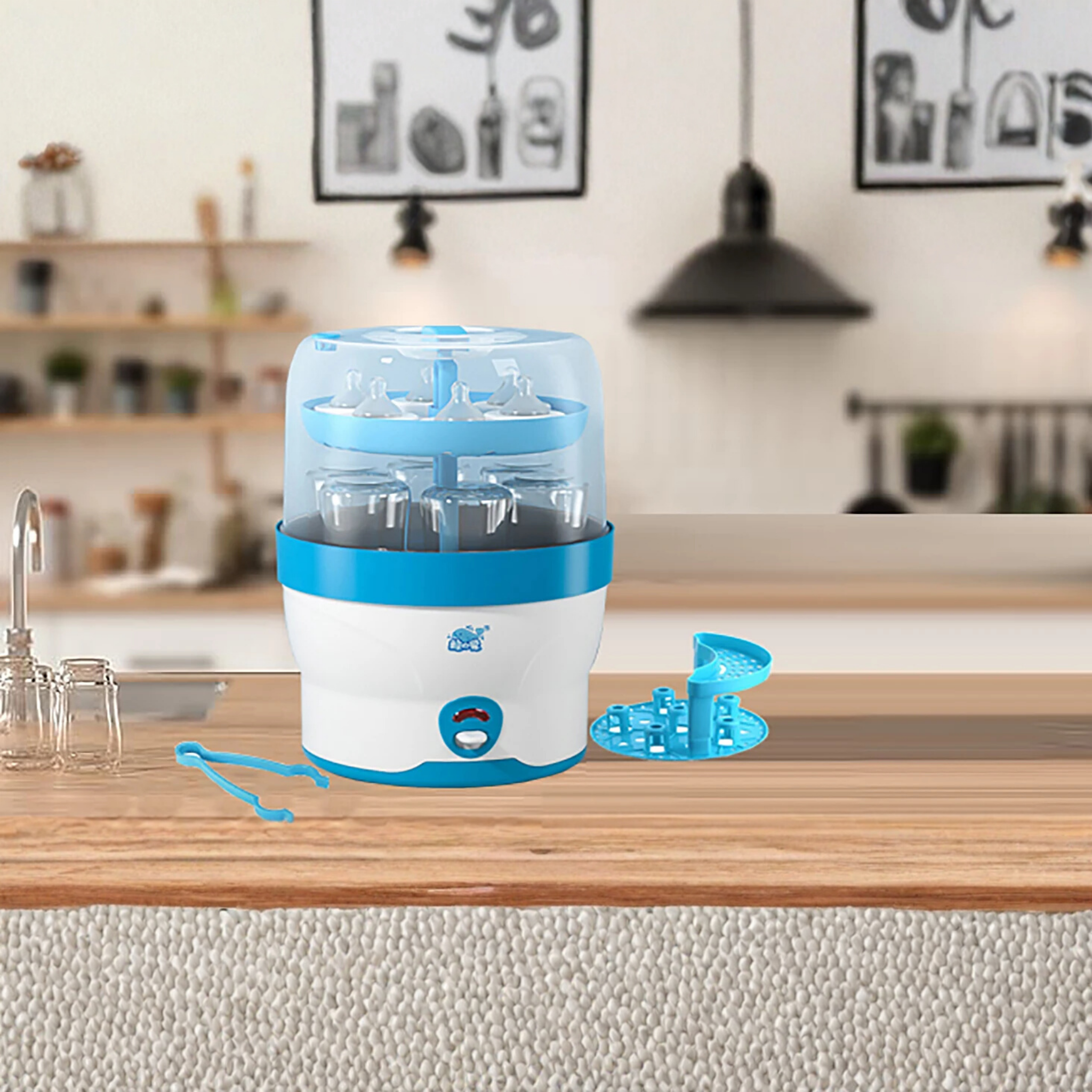 Jinzia Buharlı Bebek Biberon Sterilizatörü