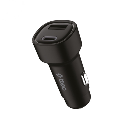 Ttec SmartCharger Duo 3.1A Araç Şarj Aleti USB-C+USB-A