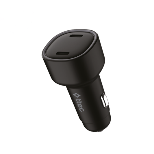 Ttec SmartCharger Duo PD 60W Araç Hızlı Şarj Aleti USB-C+USB-C