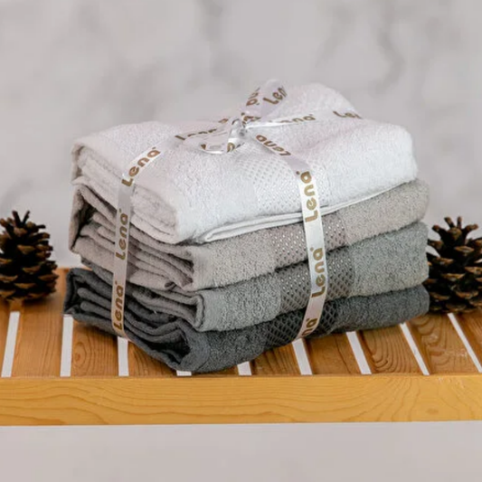 Lena Darla 4lü Havlu Set 50x85 Cm