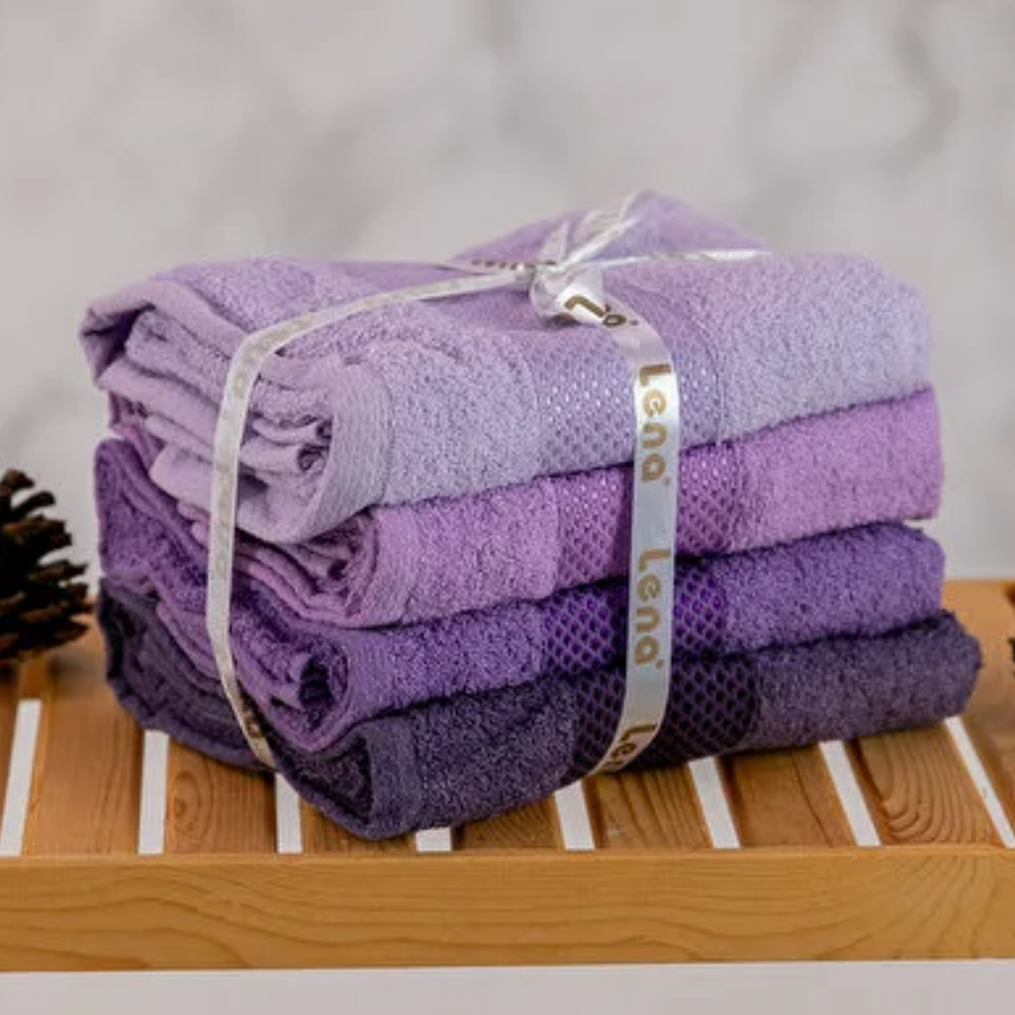 Lena Darla 4lü Havlu Set 50x85 Cm