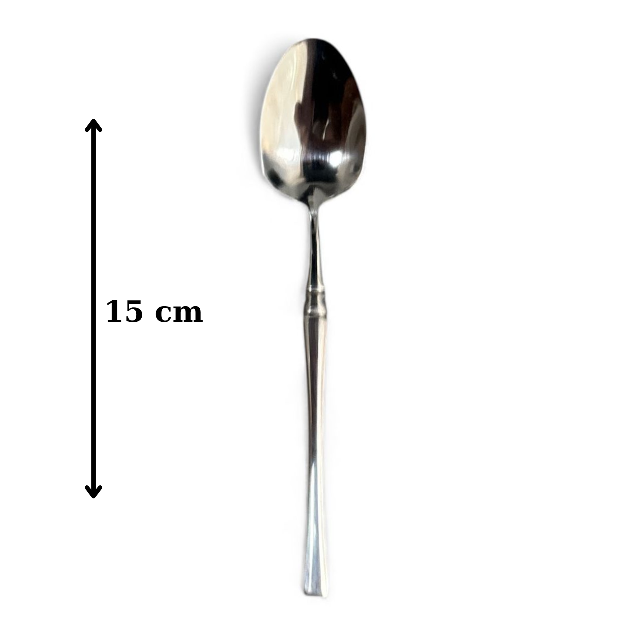 Paslanmaz Çelik 6'lı Küçük Tatlı Kaşık Seti