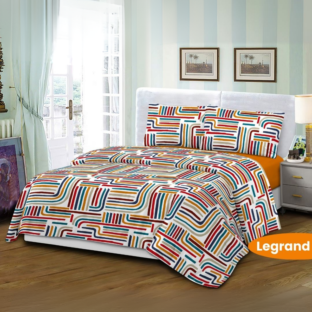 Legrand Mikro Saten Çift Kişilik Nevresim Takımı