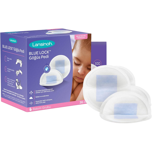 Lansinoh Blue Lock 36'lı Göğüs Pedi