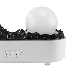 Hakopro 200 ML USB Şarjlı Volkan Görünümlü 3 Renkli Hava Nemlendirici