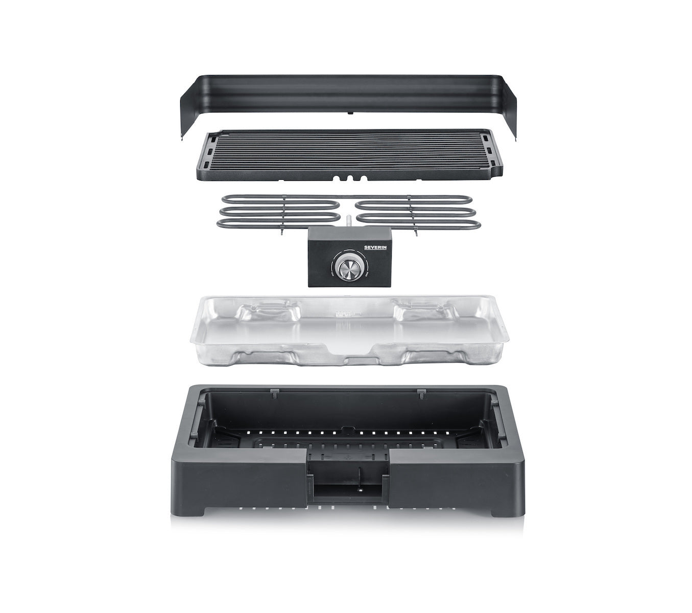 Severin Masaüstü Elektrikli Izgara BBQ Siyah