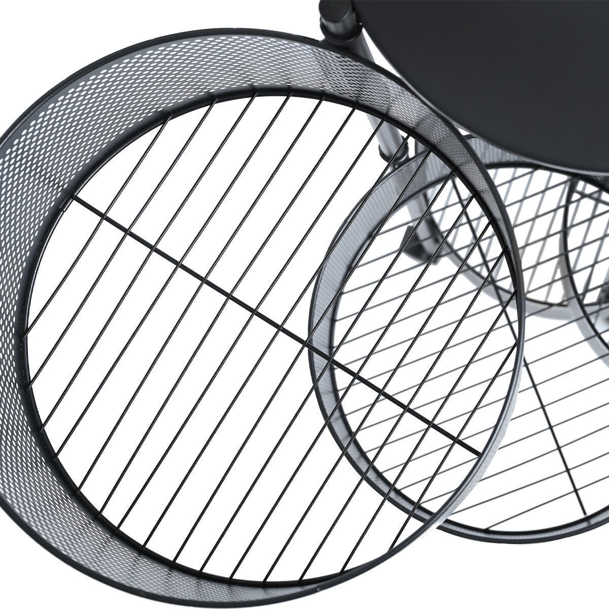 Metal 5 Bölmeli 32x90 Cm Çok Amaçlı Raf