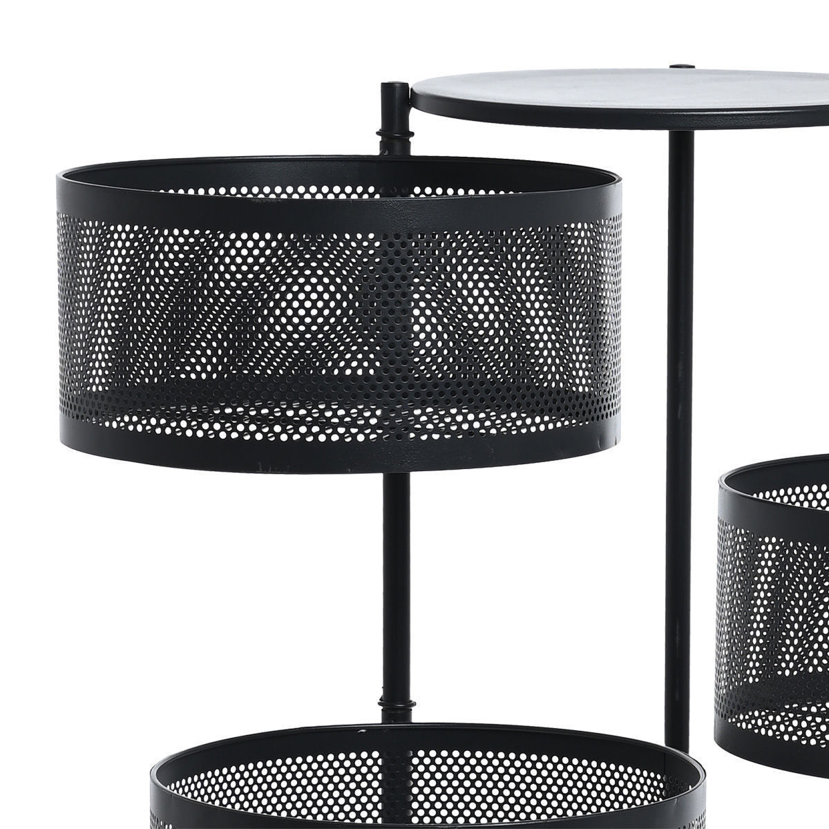 Metal 5 Bölmeli 32x90 Cm Çok Amaçlı Raf