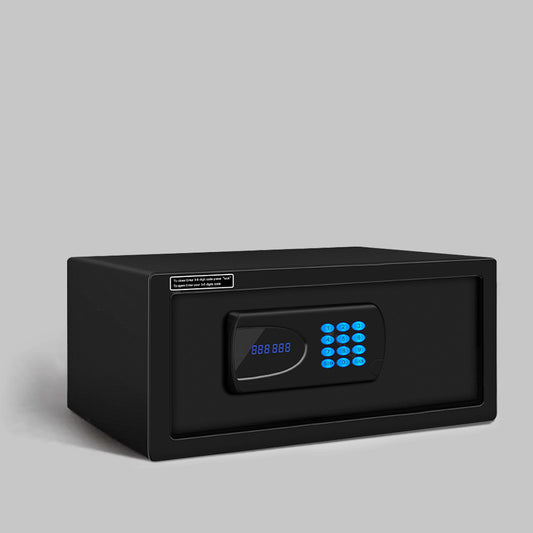 Dijital Şifreli Safe Mini Kasa Siyah 42x36x19 Cm
