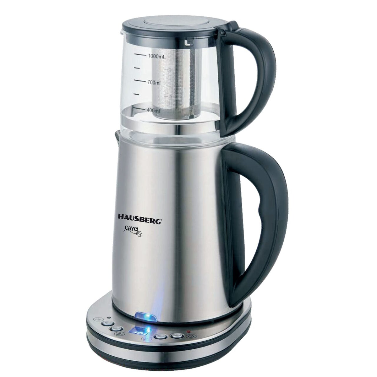 Hausberg 1.7 Lt Dijital Çay Makinesi Inox