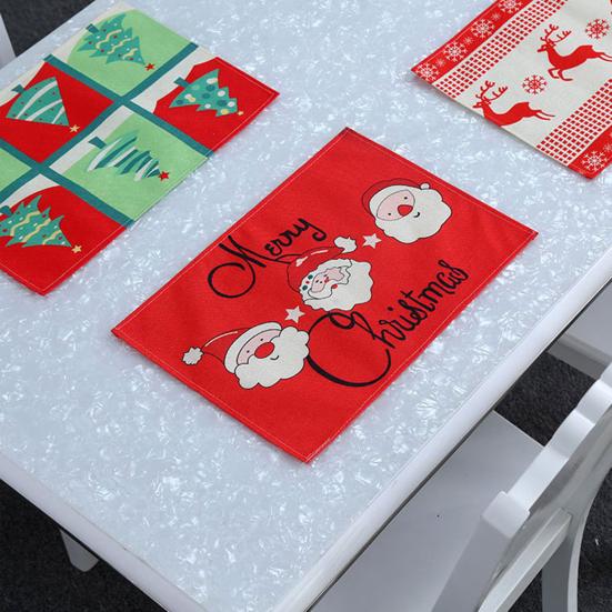 Merry Christmas Baskılı Amerikan Servis 46x30 Cm