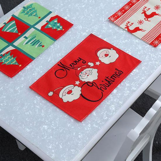 Merry Christmas Baskılı Amerikan Servis 46x30 Cm